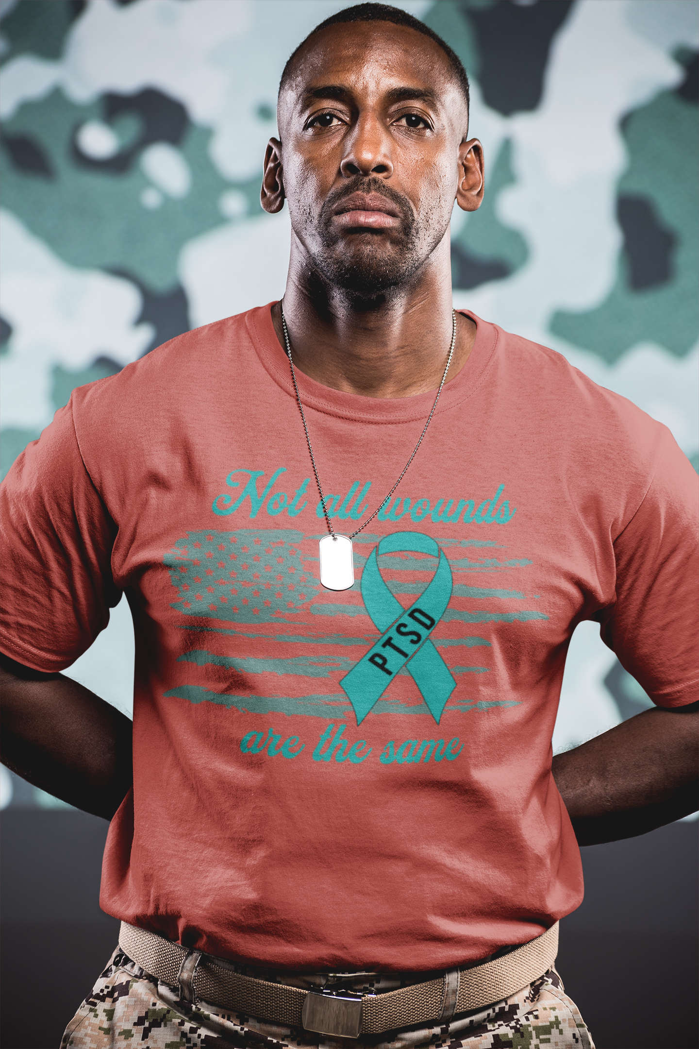 Not All Wounds Are The Same T-Shirt | PTSD Awareness Tee | Supportive and Thoughtful Gift | Unisex Sizing | Soft and Comfortable Material